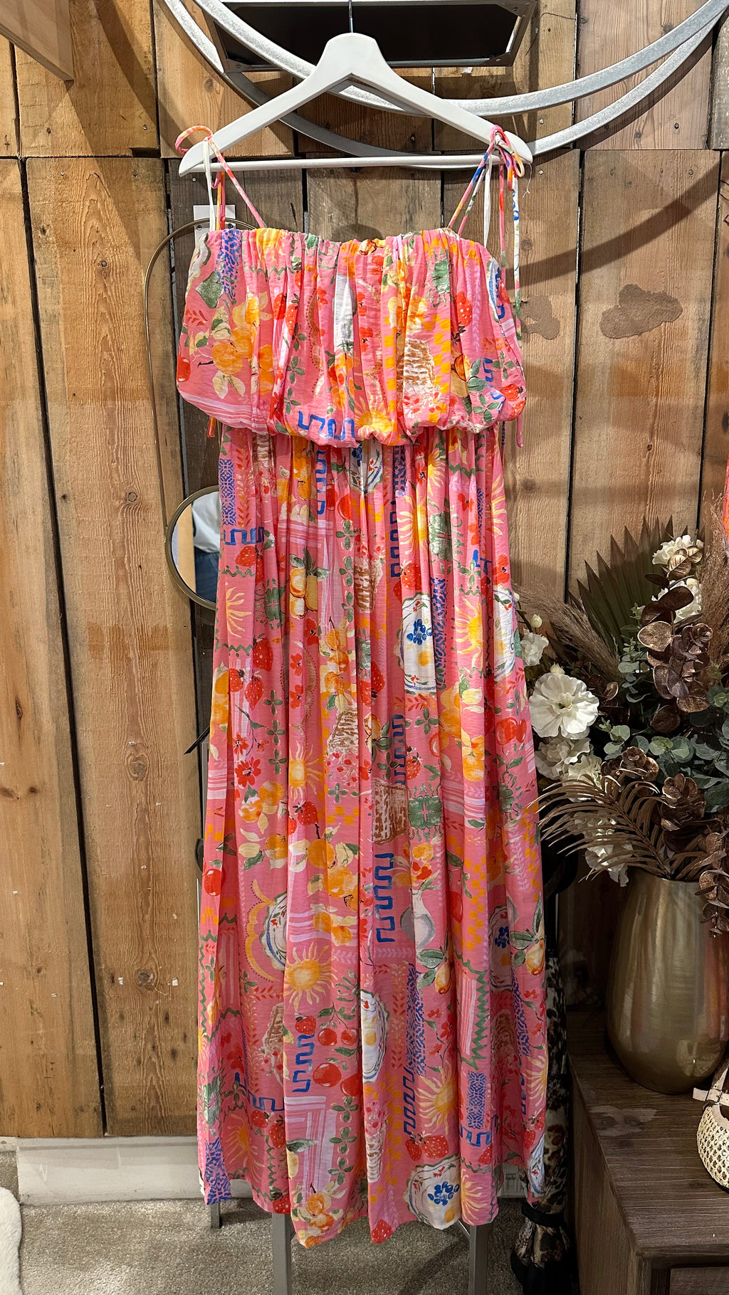 Fruit Print Dress