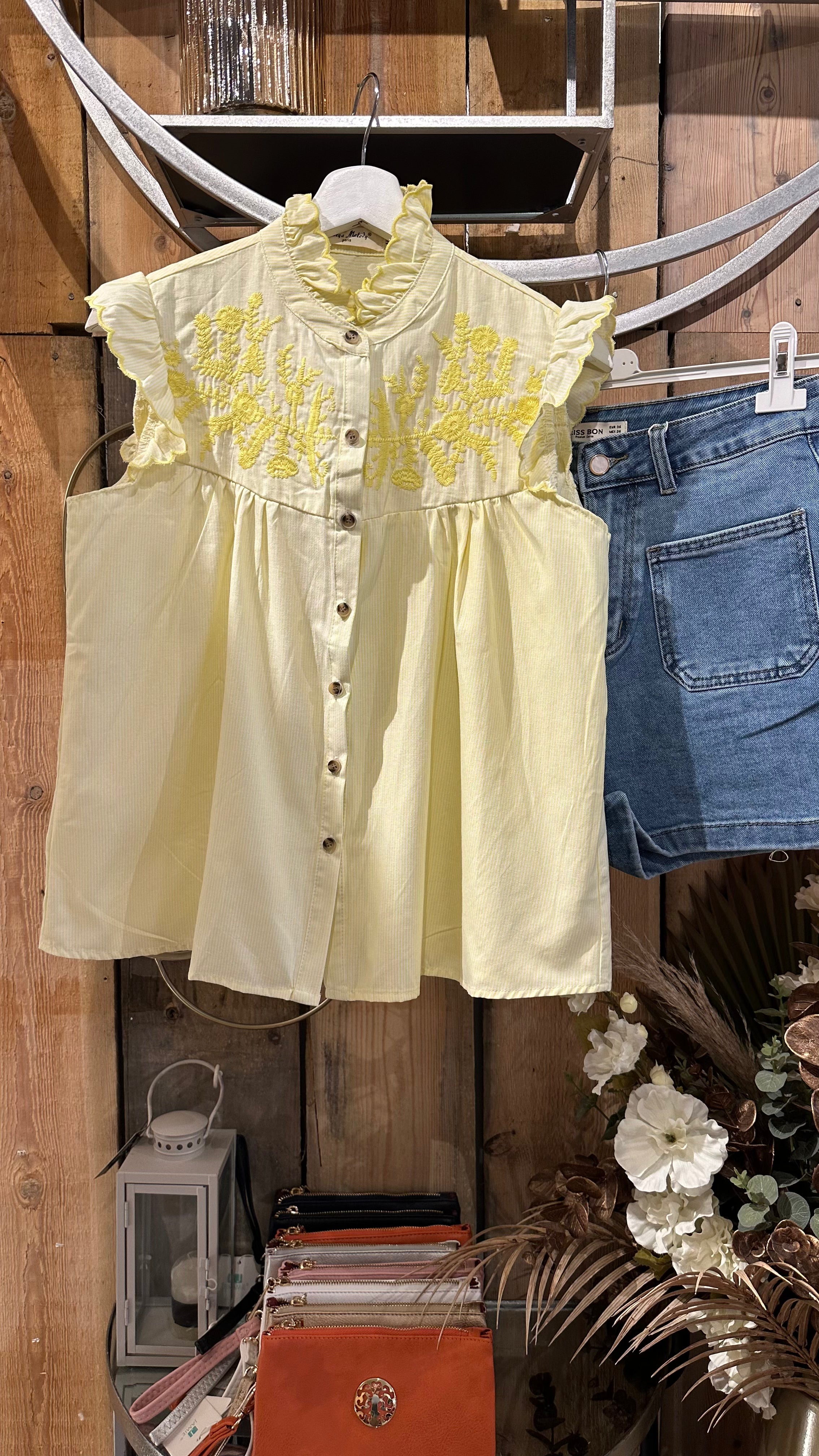 Yellow Blouse
