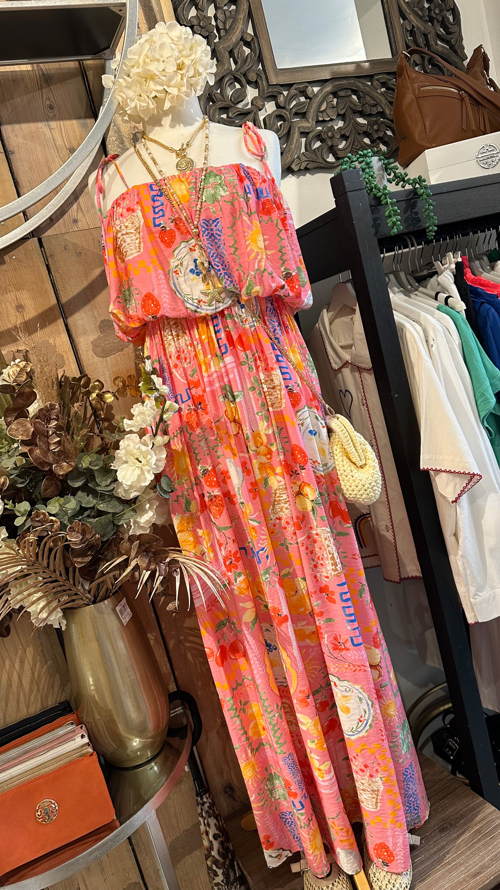 Fruit Print Dress