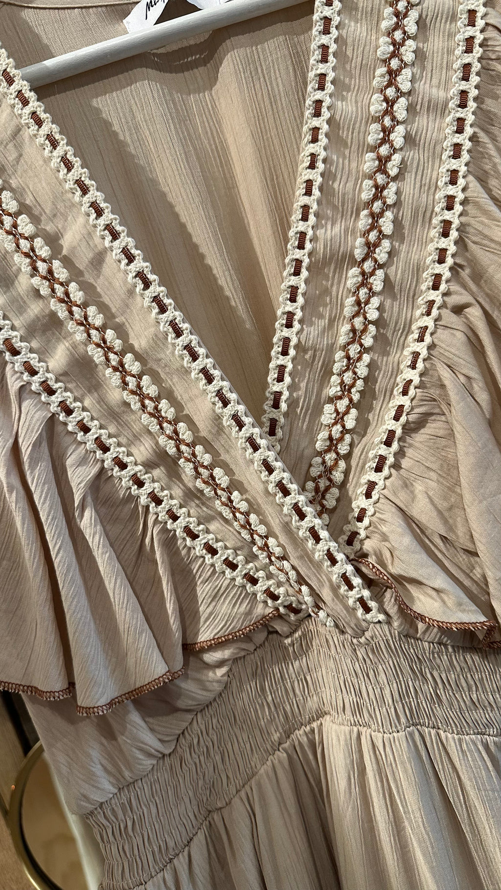 Beige Maxi Dress
